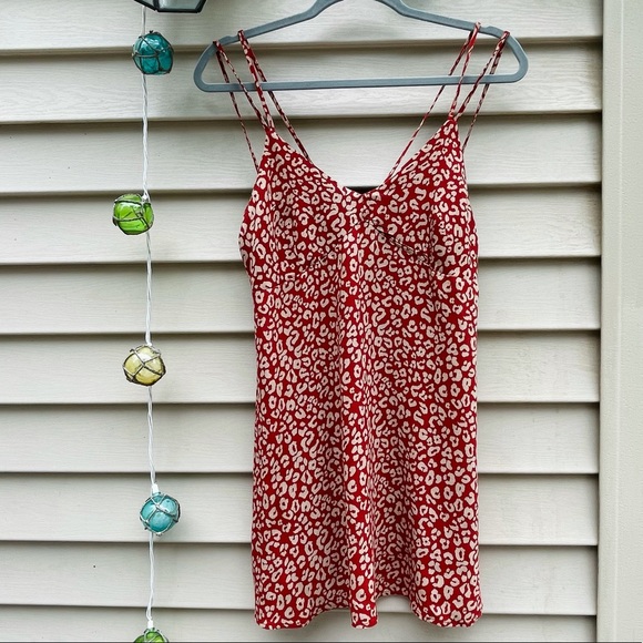 KENDALL & KYLIE Red Cheetah Print Dress - Picture 3 of 7